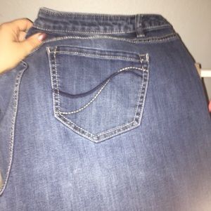 Lane Bryant sz 20 petite straight leg jeans